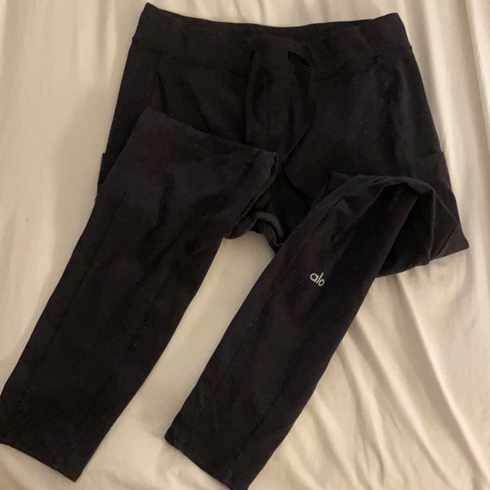 Alo yoga check point leggings size Large